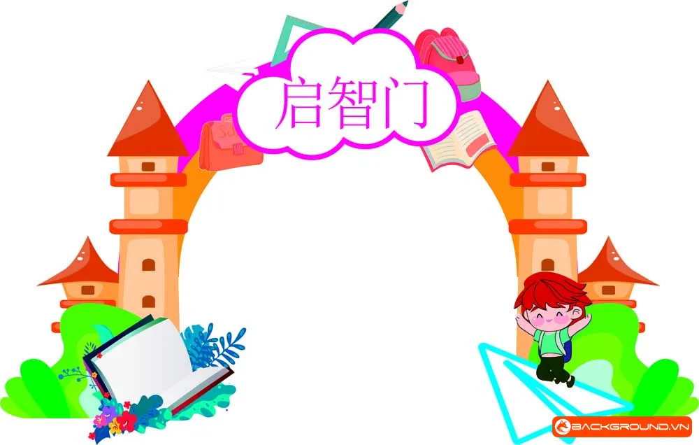 Cổng chào năm học mới - Tiểu Học (17)